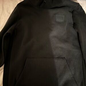 Puma Black Hoodie with Logo